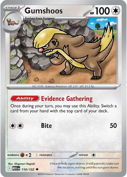 Gumshoos (110/132) [Mega Evolution: Base Set] Pokémon