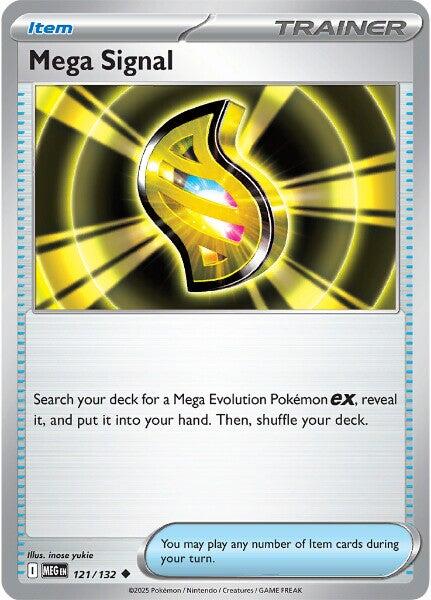 Mega Signal (121/132) [Mega Evolution: Base Set] Pokémon