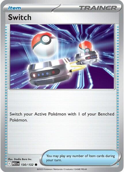 Switch (130/132) [Mega Evolution: Base Set] Pokémon