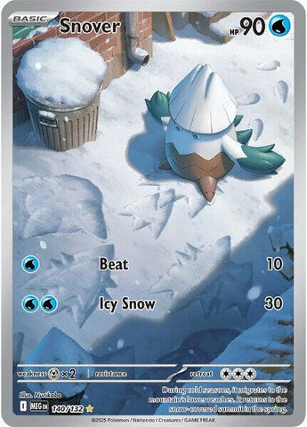 Snover (140/132) [Mega Evolution: Base Set] Pokémon