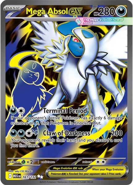 Mega Absol ex (161/132) [Mega Evolution: Base Set] Pokémon
