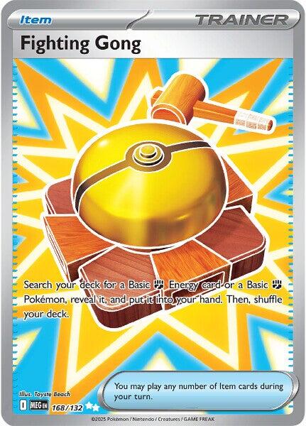 Fighting Gong (168/132) [Mega Evolution: Base Set] Pokémon