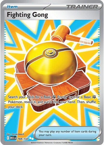 Fighting Gong (168/132) [Mega Evolution: Base Set] Pokémon
