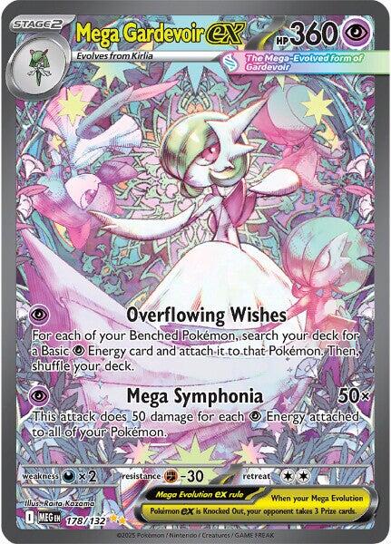 Mega Gardevoir ex (178/132) [Mega Evolution: Base Set] Pokémon