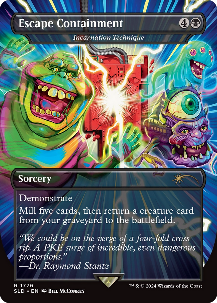 Escape Containment - Incarnation Technique [Secret Lair Drop Series] Magic: The Gathering