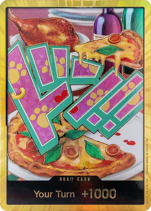 DON!! Card (Bonney) (Gold) [Premium Booster -The Best- Vol. 2] Bandai