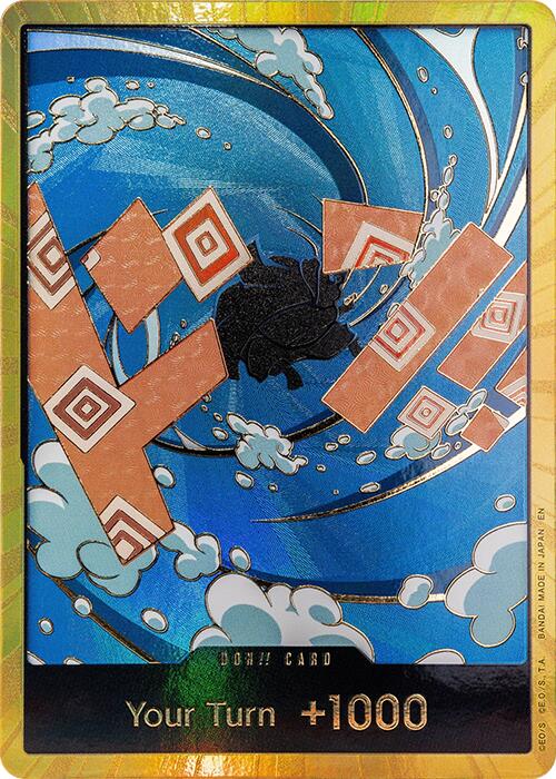 DON!! Card (Jinbe) (Gold) [Premium Booster -The Best- Vol. 2] Bandai