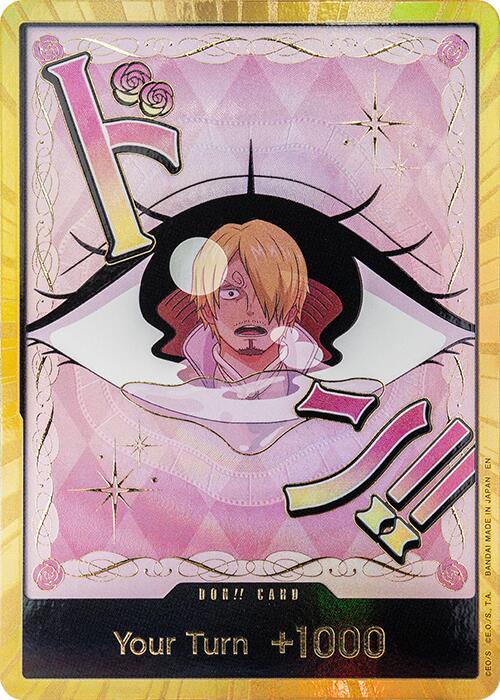 DON!! Card (Pudding) (Gold) [Premium Booster -The Best- Vol. 2] Bandai