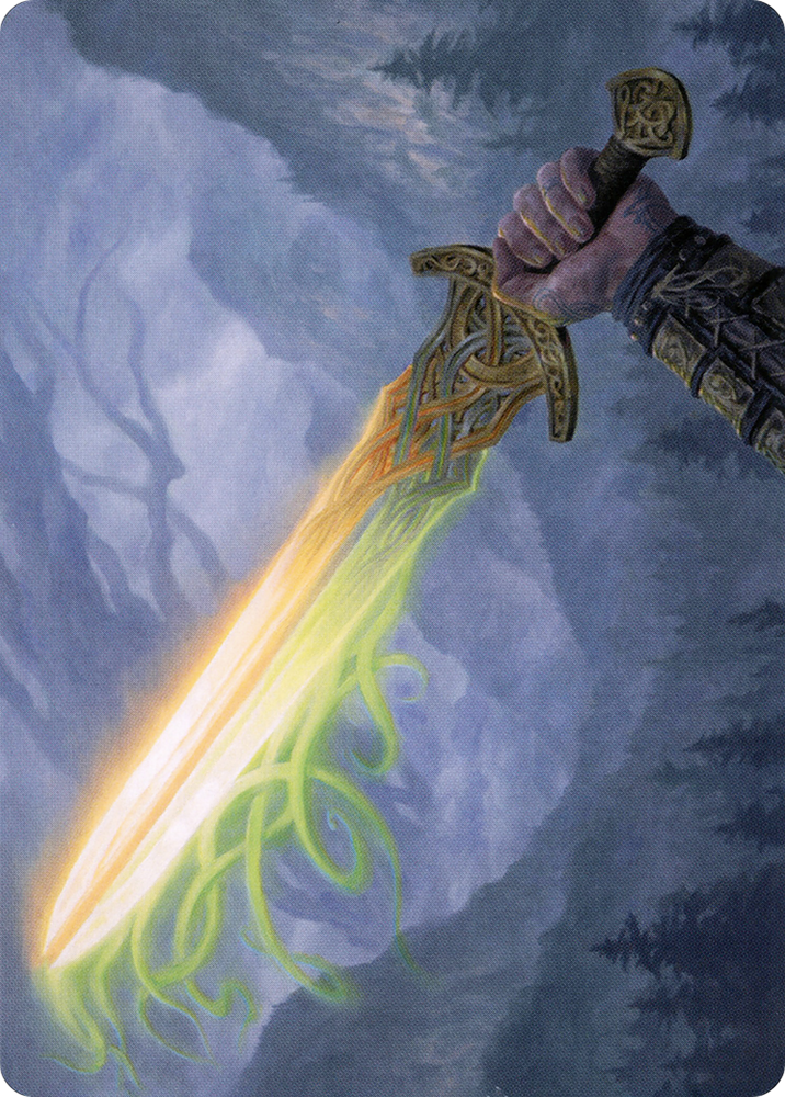 Sword of Hearth and Home Art Card [Modern Horizons 2 Art Series] Magic: The Gathering