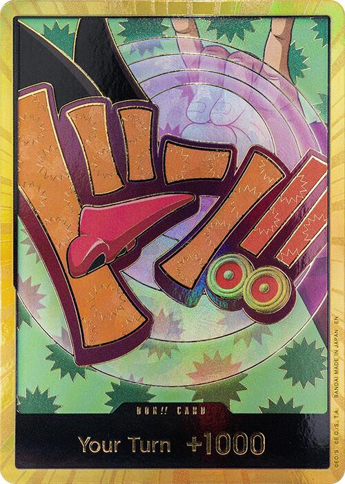 DON!! Card (Foxy) (Gold) [Premium Booster -The Best- Vol. 2] Bandai