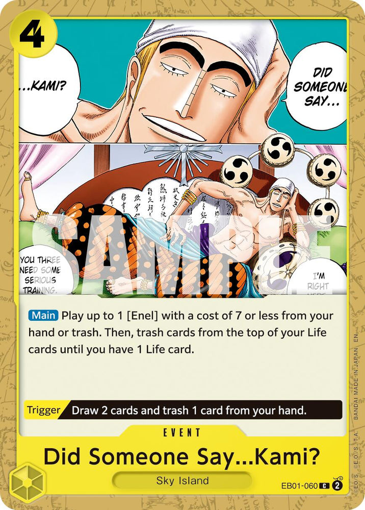 Did Someone Say...Kami? (Reprint) [Premium Booster -The Best- Vol. 2] Bandai