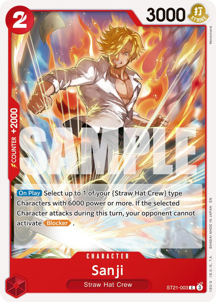 Sanji (ST21-003) (Reprint) [Premium Booster -The Best- Vol. 2] Bandai