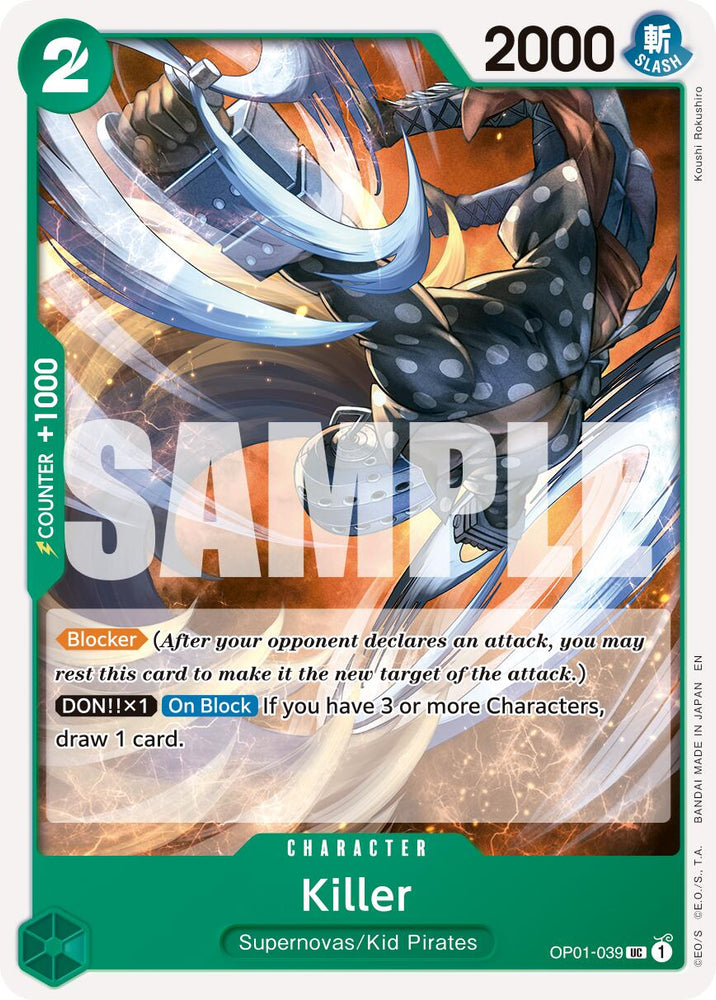 Killer (Reprint) [Premium Booster -The Best- Vol. 2] Bandai