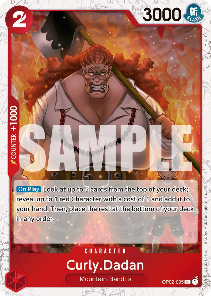 Curly.Dadan (Pirate Foil) [Premium Booster -The Best- Vol. 2] Bandai