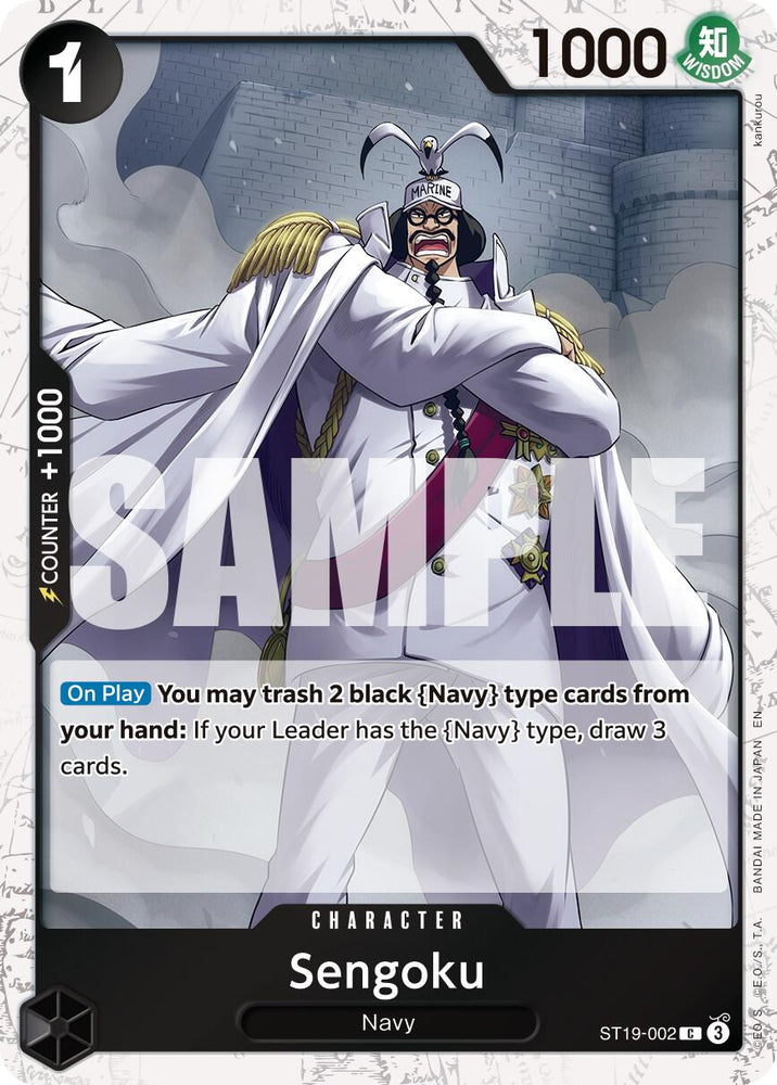 Sengoku (ST19-002) (Pirate Foil) [Premium Booster -The Best- Vol. 2] Bandai