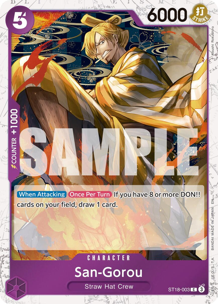 San-Gorou (Pirate Foil) [Premium Booster -The Best- Vol. 2] Bandai