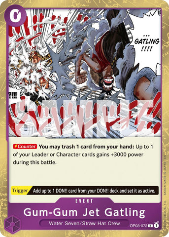 Gum-Gum Jet Gatling (Reprint) [Premium Booster -The Best- Vol. 2] Bandai