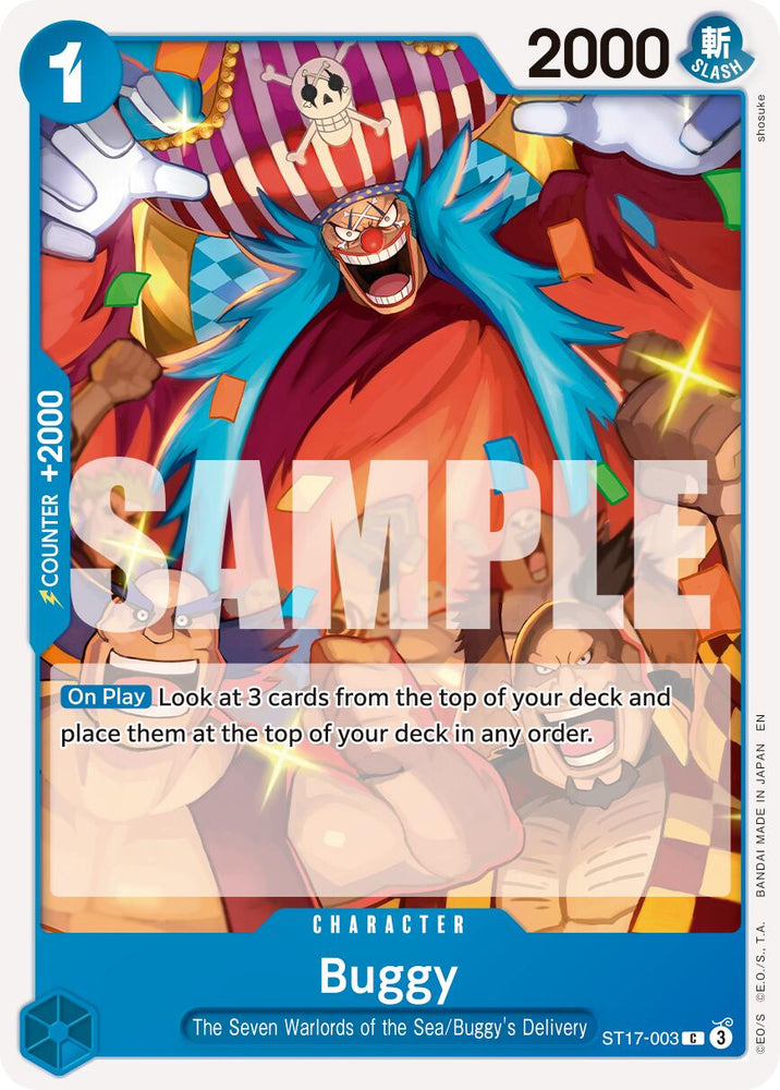 Buggy (ST17-003) (Reprint) [Premium Booster -The Best- Vol. 2] Bandai