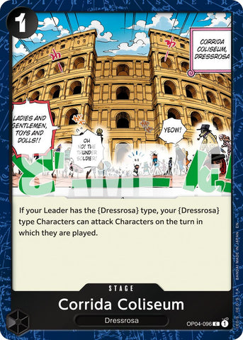 Corrida Coliseum (Pirate Foil) [Premium Booster -The Best- Vol. 2] Bandai