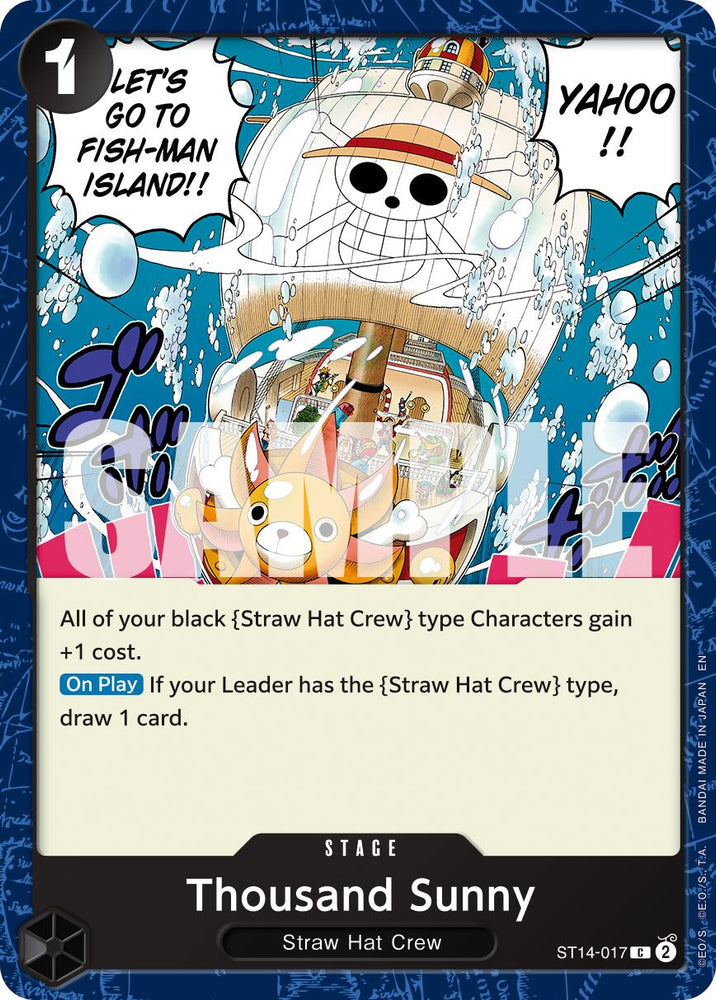 Thousand Sunny (Reprint) [Premium Booster -The Best- Vol. 2] Bandai