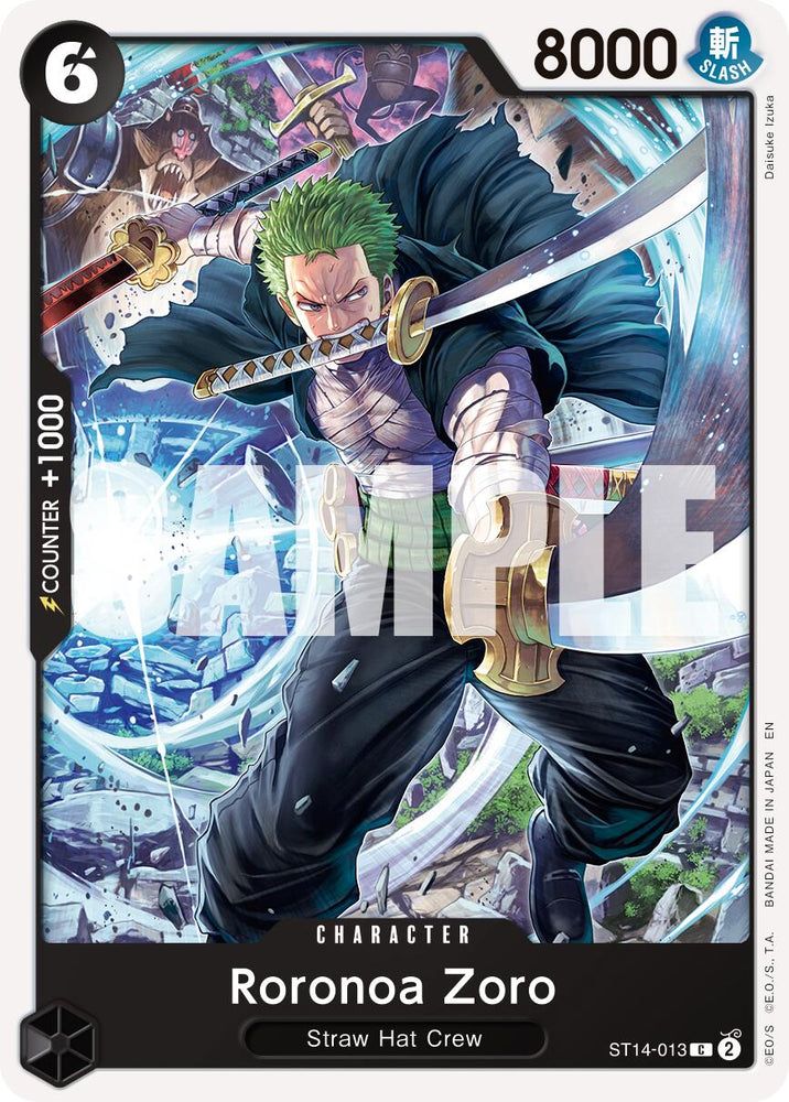 Roronoa Zoro (ST14-013) (Reprint) [Premium Booster -The Best- Vol. 2] Bandai