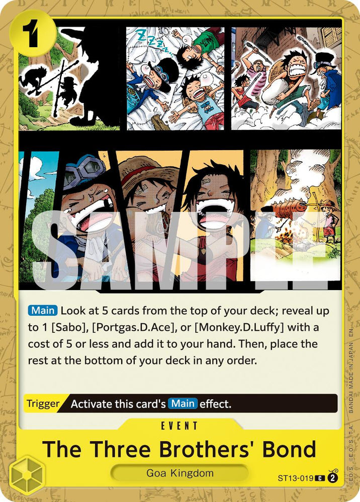 The Three Brothers' Bond (Reprint) [Premium Booster -The Best- Vol. 2] Bandai