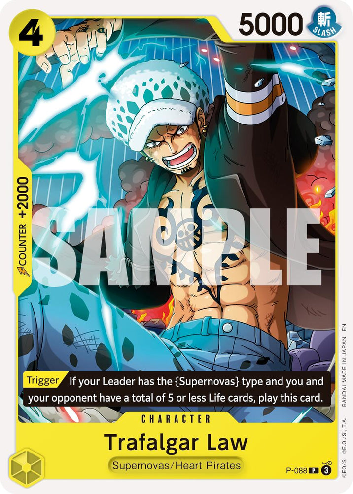 Trafalgar Law (P-088) (Reprint) [Premium Booster -The Best- Vol. 2] Bandai