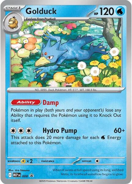 Golduck (008) [Mega Evolution Promo] Pokémon