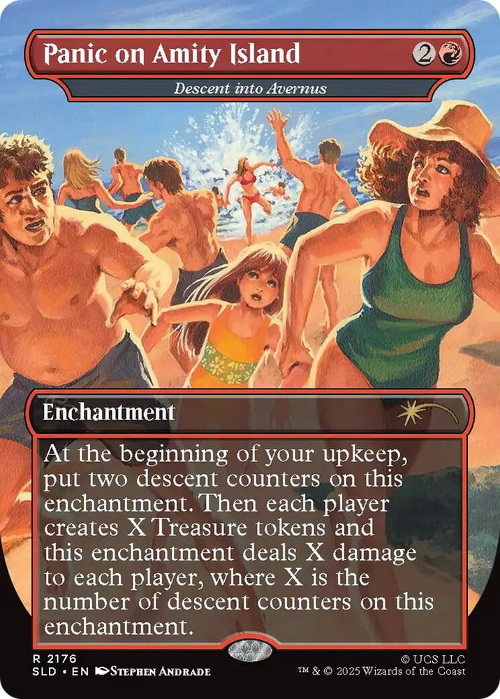 Panic on Amity Island - Descent into Avernus [Secret Lair Drop Series] Magic: The Gathering