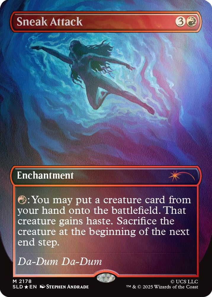 Sneak Attack (Rainbow Foil) [Secret Lair Drop Series] Magic: The Gathering