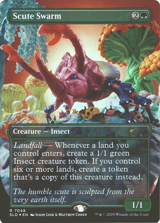 Scute Swarm (Rainbow Foil) [Secret Lair Drop Series] Magic: The Gathering