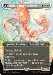 Eirdu, Carrier of Dawn (Borderless) [Lorwyn Eclipsed] Magic: The Gathering
