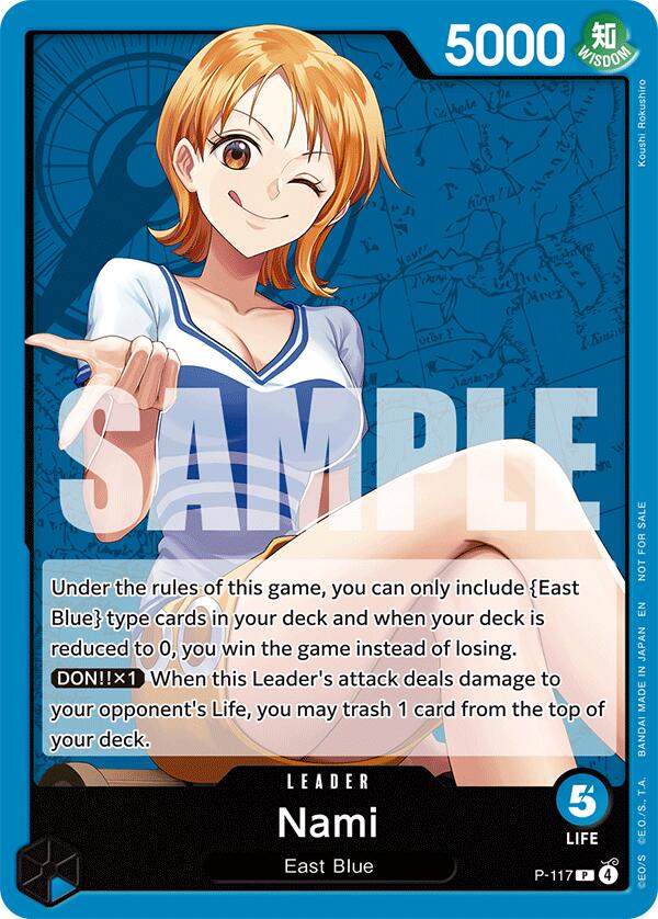 Nami (P-117) [One Piece Promotion Cards] Bandai