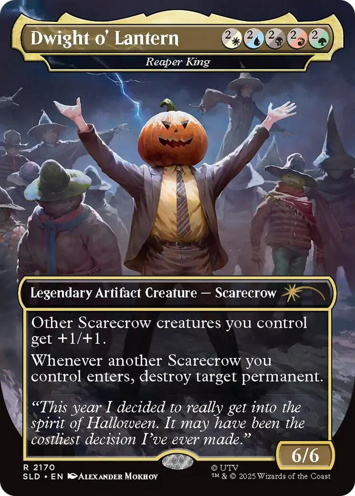 Dwight o' Lantern - Reaper King [Secret Lair Drop Series] Magic: The Gathering