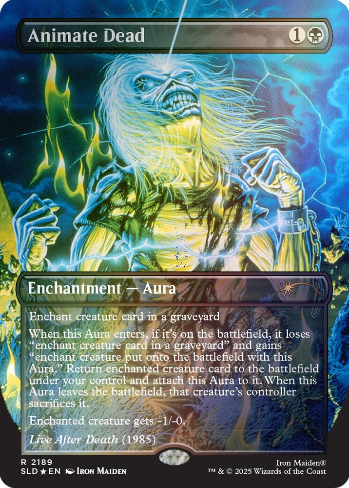 Animate Dead (Rainbow Foil) [Secret Lair Drop Series] Magic: The Gathering
