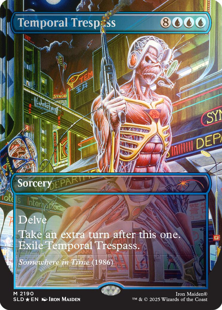 Temporal Trespass (Rainbow Foil) [Secret Lair Drop Series] Magic: The Gathering