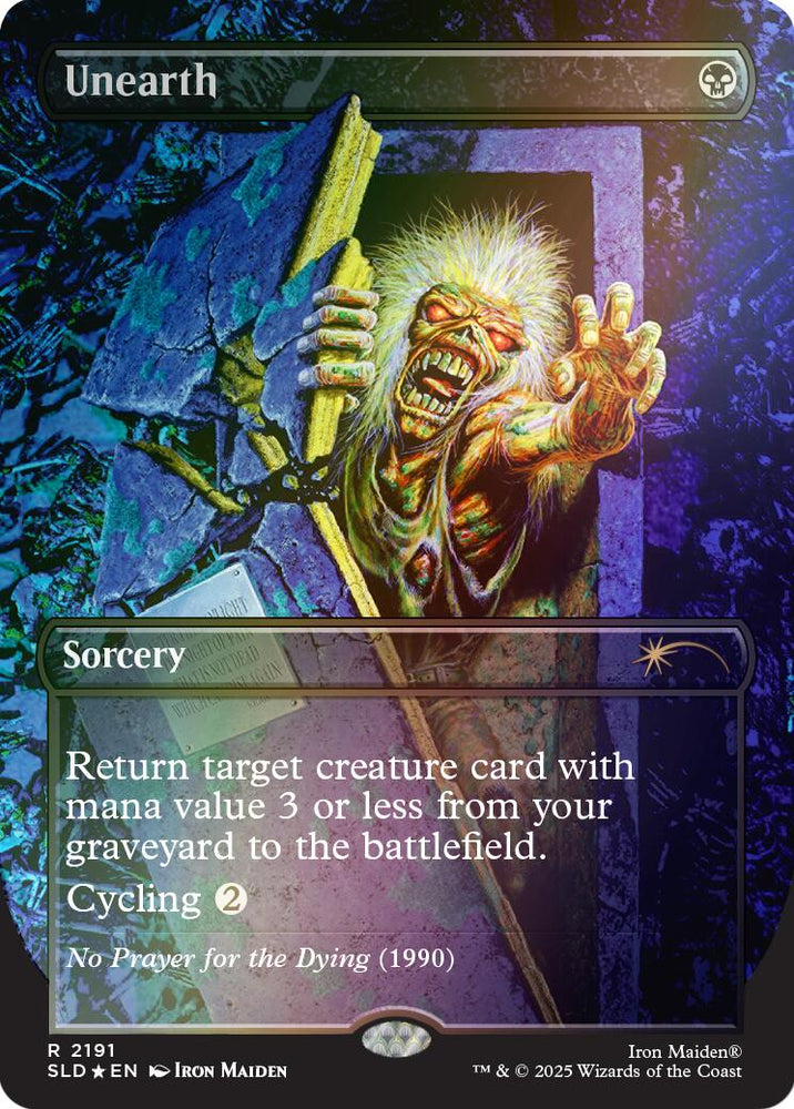 Unearth (Rainbow Foil) [Secret Lair Drop Series] Magic: The Gathering