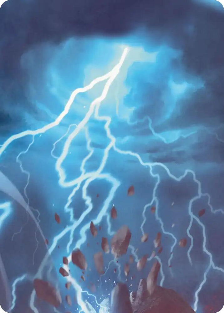 Fated Clash Scene Art Card [FINAL FANTASY Art Series] Magic: The Gathering