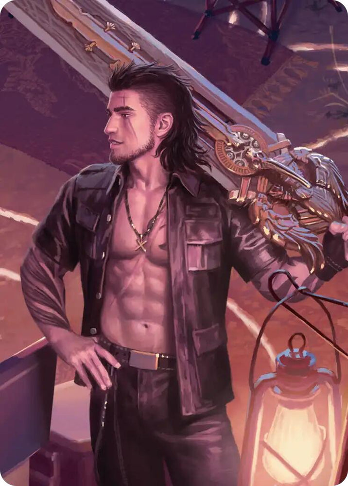 Warrior's Resolve Scene Art Card [FINAL FANTASY Art Series] Magic: The Gathering