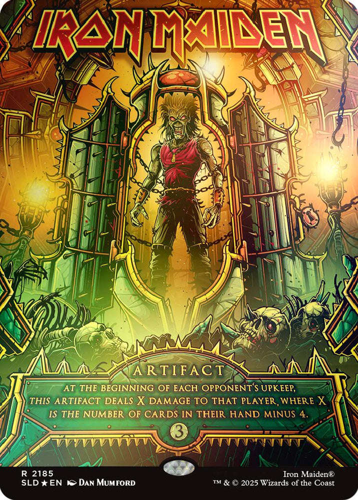 Iron Maiden (Rainbow Foil) [Secret Lair Drop Series] Magic: The Gathering