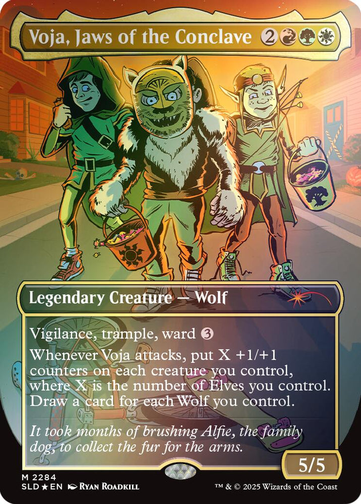 Voja, Jaws of the Conclave (Rainbow Foil) [Secret Lair Drop Series] Magic: The Gathering