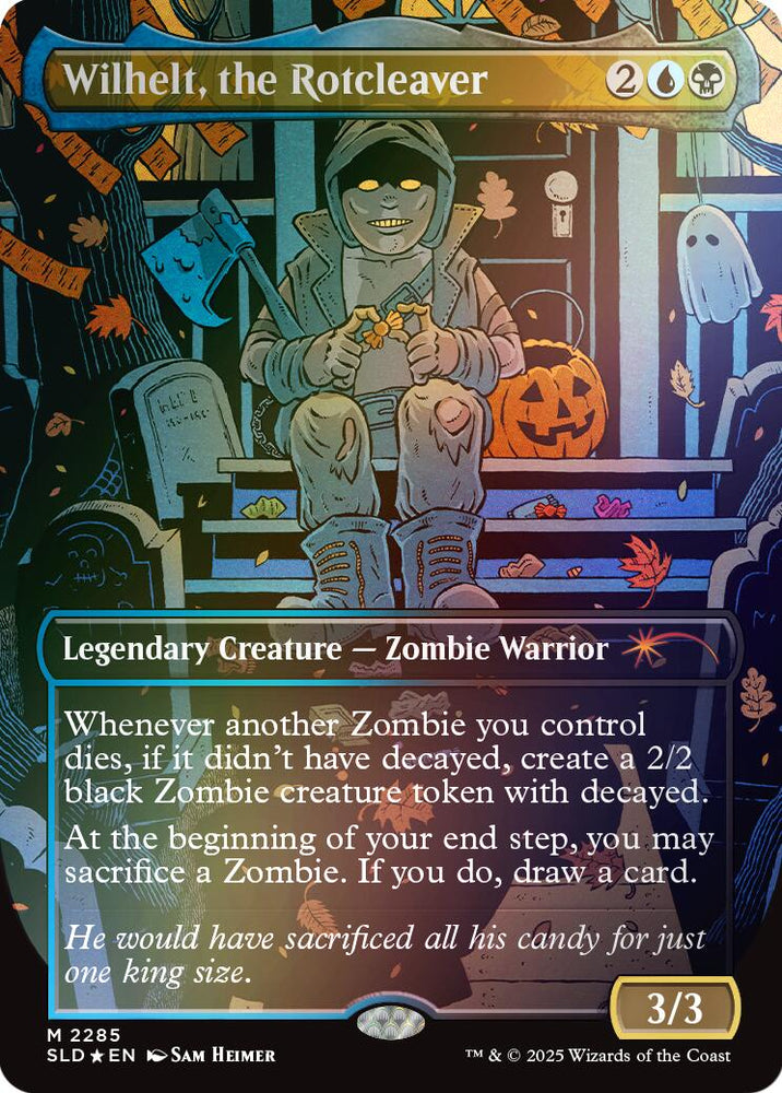 Wilhelt, the Rotcleaver (Rainbow Foil) [Secret Lair Drop Series] Magic: The Gathering