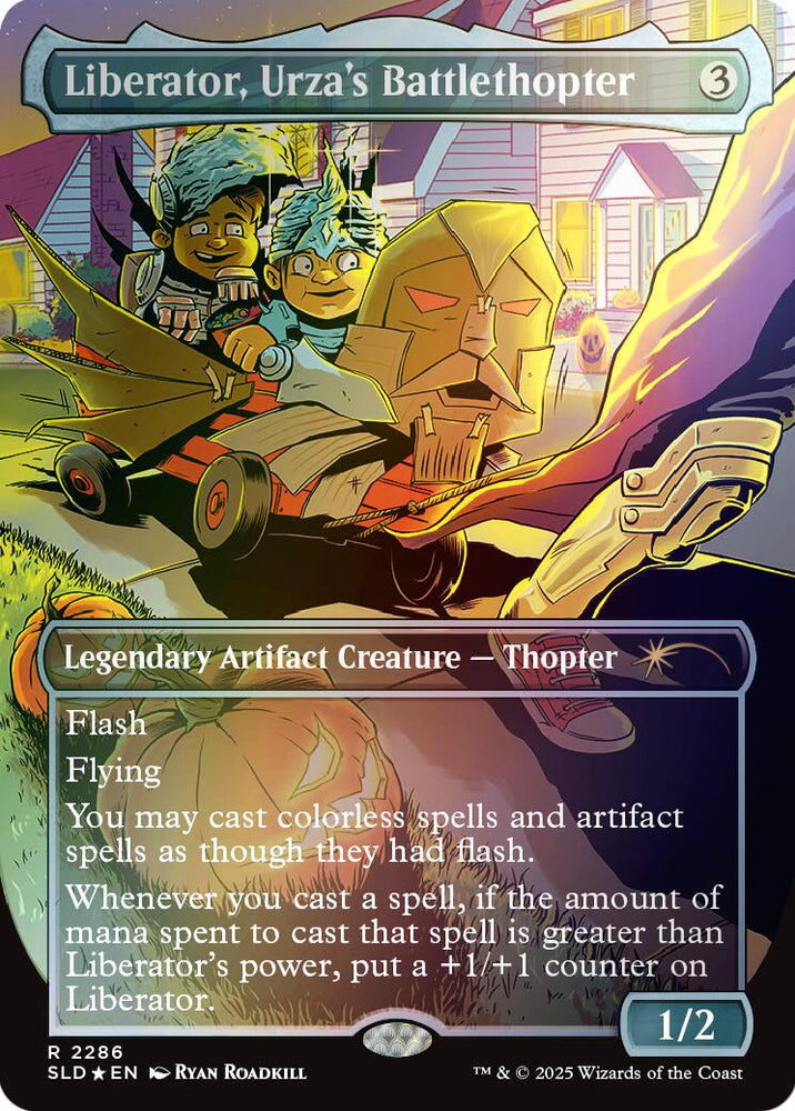 Liberator, Urza's Battlethopter (Rainbow Foil) [Secret Lair Drop Series] Magic: The Gathering