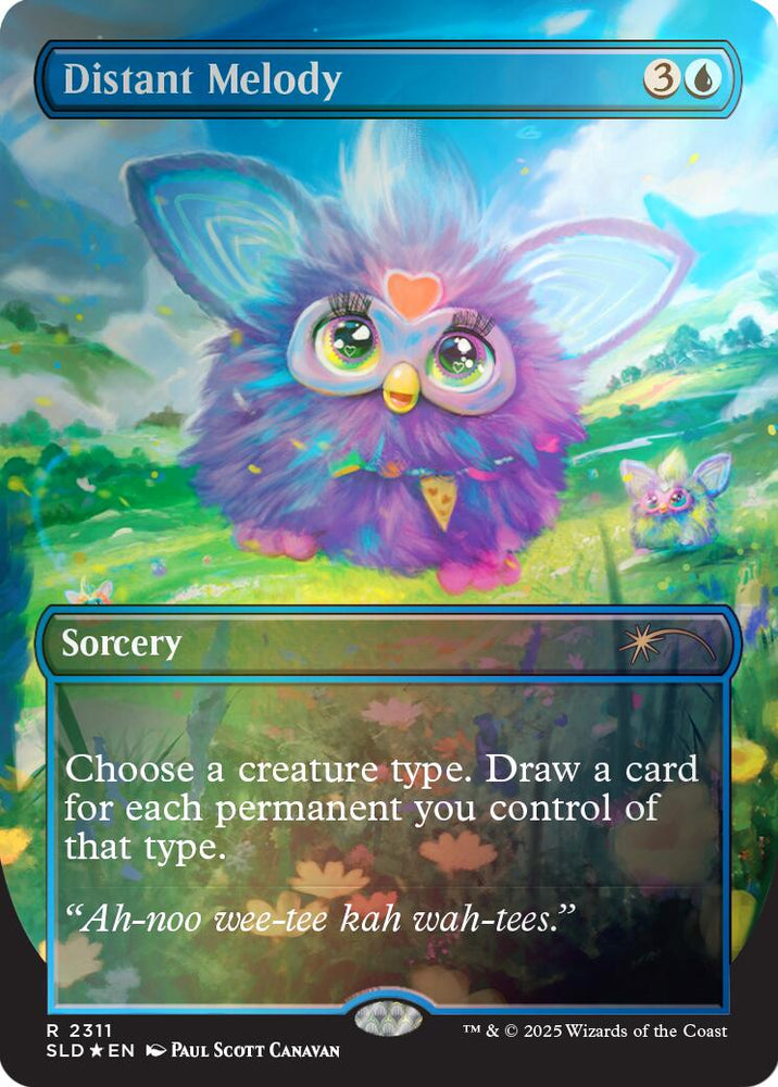Distant Melody (2311) (Rainbow Foil) [Secret Lair Drop Series] Magic: The Gathering