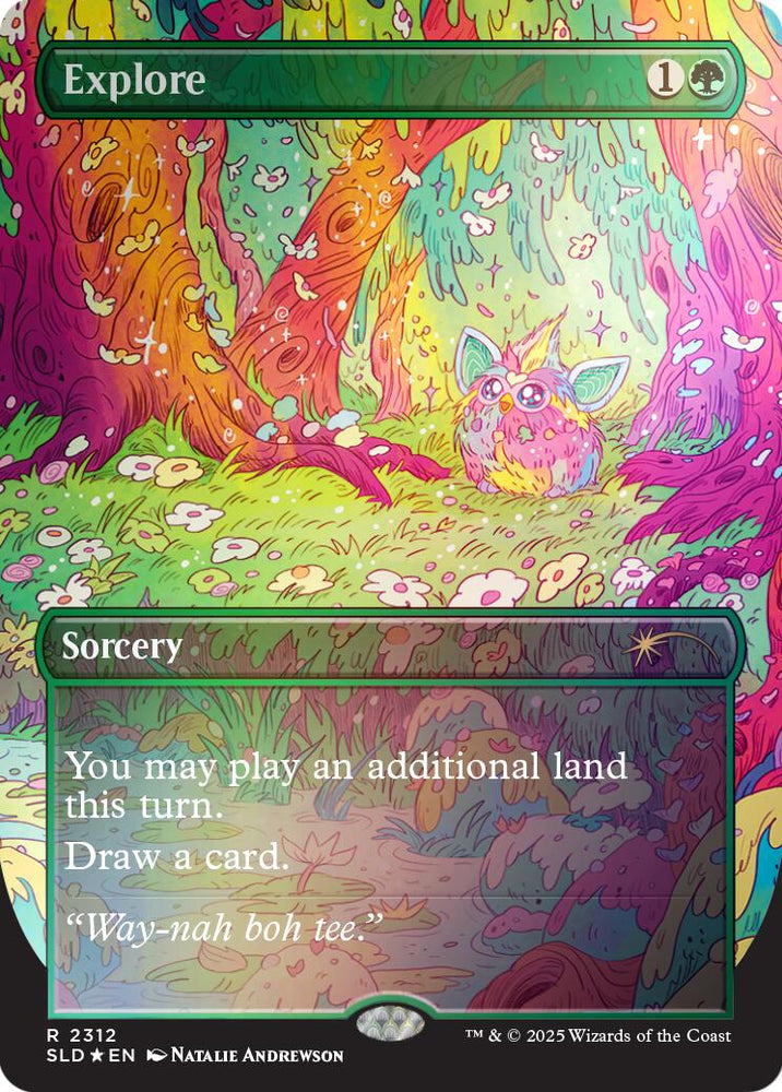 Explore (2312) (Rainbow Foil) [Secret Lair Drop Series] Magic: The Gathering