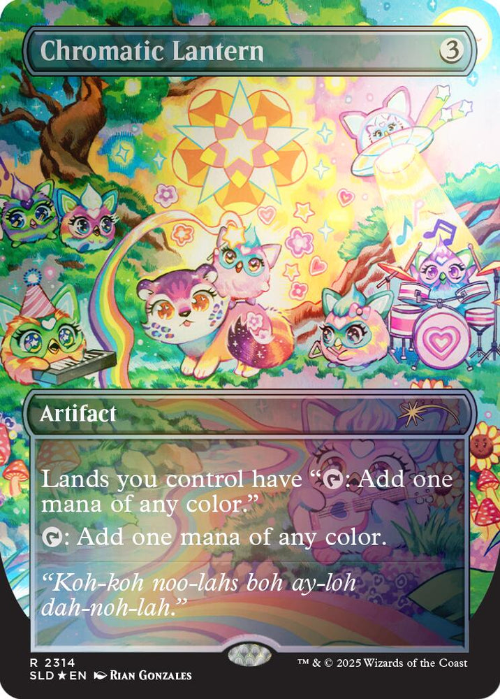 Chromatic Lantern (2314) (Rainbow Foil) [Secret Lair Drop Series] Magic: The Gathering