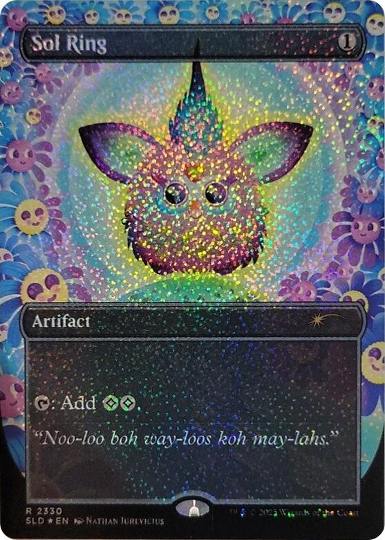 Sol Ring (2330) (Confetti Foil) [Secret Lair Drop Series] Magic: The Gathering