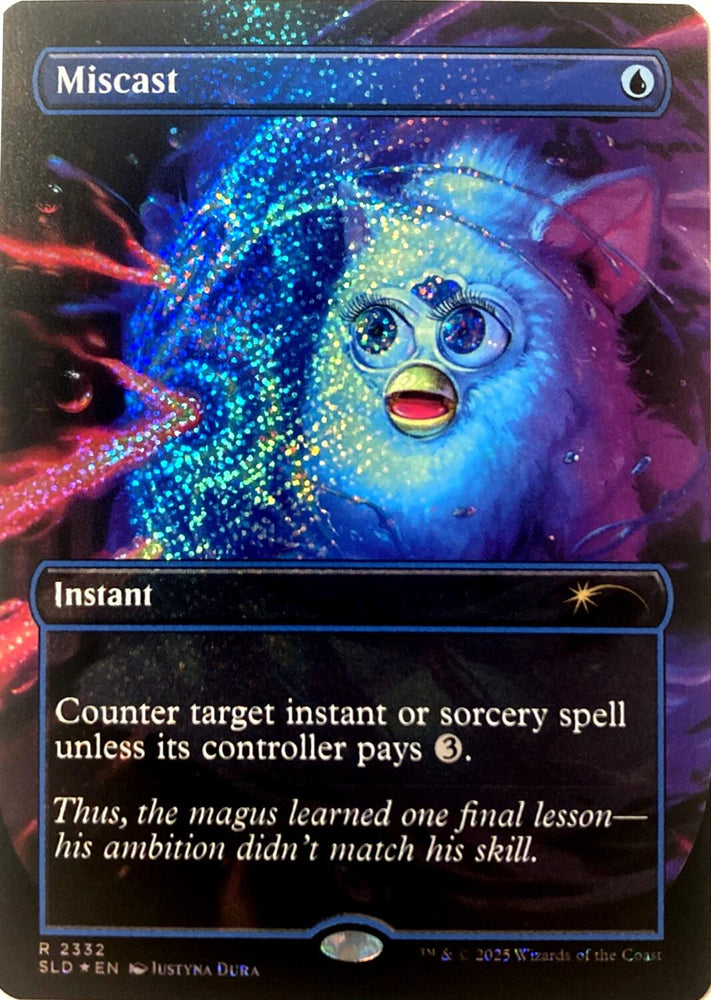 Miscast (Confetti Foil) [Secret Lair Drop Series] Magic: The Gathering