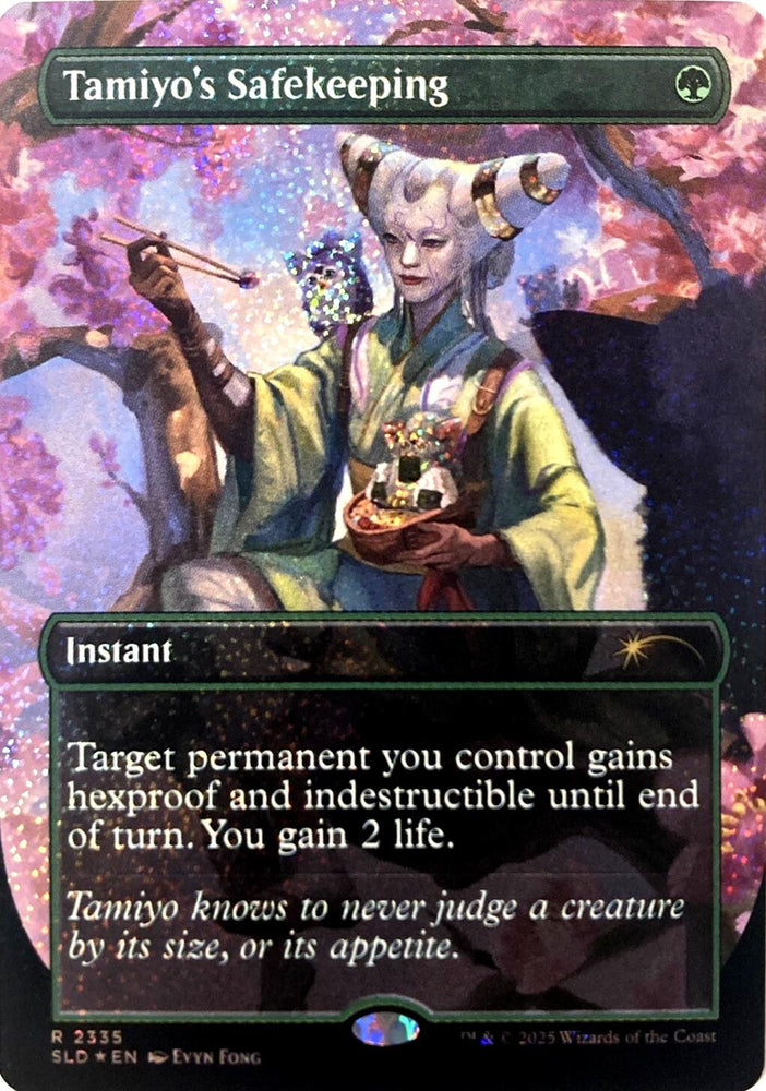 Tamiyo's Safekeeping (Confetti Foil) [Secret Lair Drop Series] Magic: The Gathering