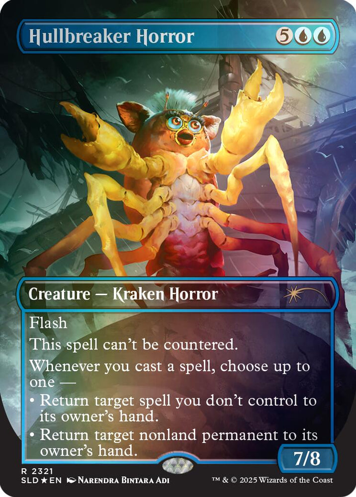 Hullbreaker Horror (Rainbow Foil) [Secret Lair Drop Series] Magic: The Gathering
